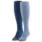 Womens Gold Toe 2pk. Cable Knit Knee High Socks - image 1