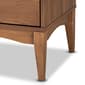 Baxton Studio Landis Ash Walnut Finished Wood 2-Drawer Nightstand - image 6