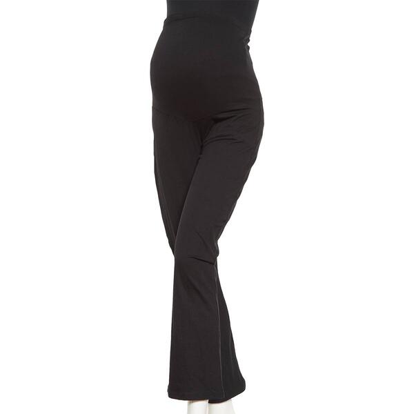 Womens Times Two Over The Belly High Waist Maternity Leggings - image 