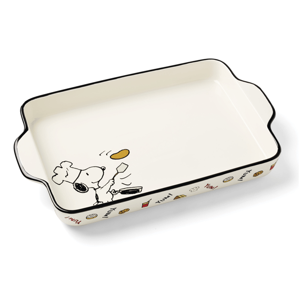 Lenox® Chef Snoopy Rectangular Baker - image 