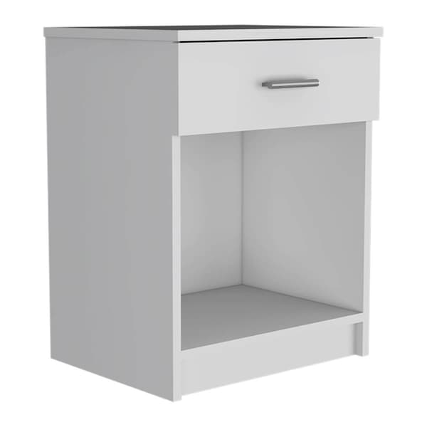 FM FURNITURE Pictor 1-Drawer Nightstand - image 