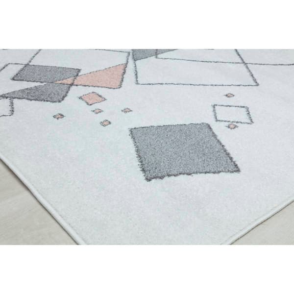 Mason Brooks Azalea Geometric Square Contemporary Area Rug