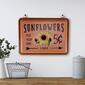 Northlight Seasonal 15in. Fall Harvest "Sunflowers" Wall Sign - image 2