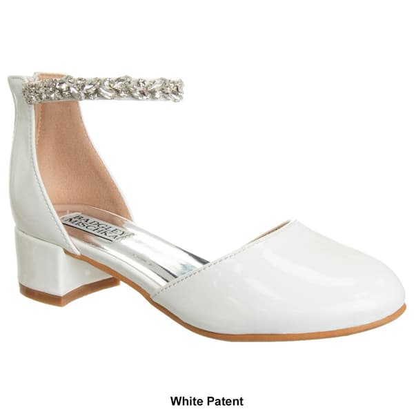 Big Girls Badgley Mischka Ankle Strap Pumps