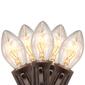 Northlight Seasonal 25ft. Clear C7 Christmas Lights - Brown Wire - image 1