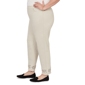 Plus Size Alfred Dunner Detail Driven Geometric Cut Out Pants - image 4