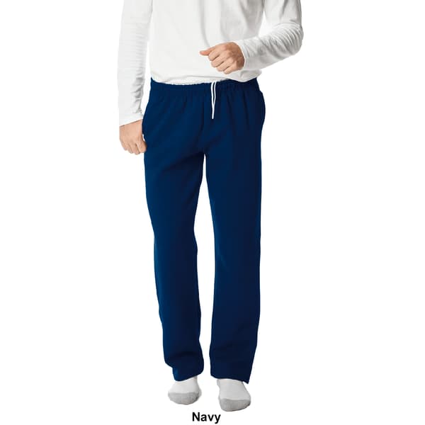 Fruit of the Loom Men's and Big Men's Fleece Open Bottom Sweatpant with  Pockets 