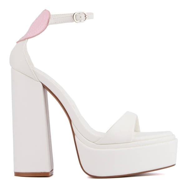 Womens Olivia Miller Amour Platform Sandals