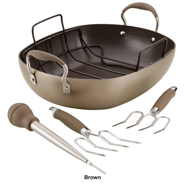 Anolon&#174; Advanced Home Nonstick Roaster Set