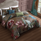 Bebejan Birds on Chocolate Brown 5pc. Reversible Comforter Set - image 4