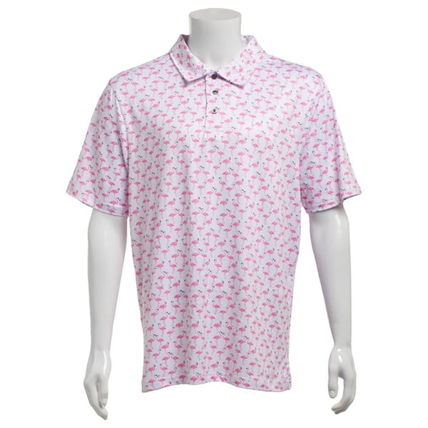 Mens Architect(R) Flamingo Short Sleeve Polo - image 