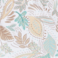 Womens Hearts of Palm Fresh Start Roll Tab Sleeve Leaf Blouse - image 6
