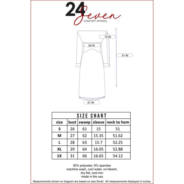 Plus Size 24/7 Comfort Apparel Botanical Maternity Midi Dress