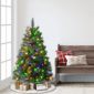 Puleo International 4.5ft. Pre-Lit Wyoming Pine Christmas Tree - image 3