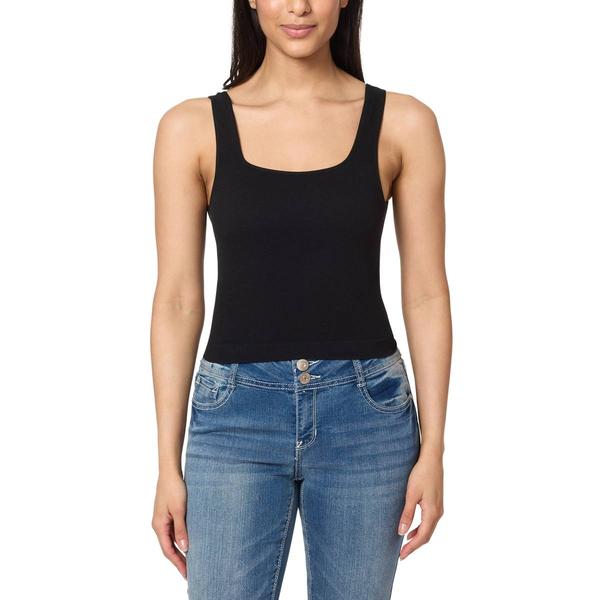 Juniors Wallflower Ashton Padded Tank Top - image 
