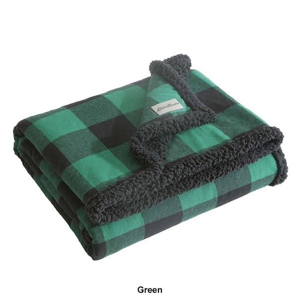 Eddie Bauer Cabin Plaid Cotton Throw