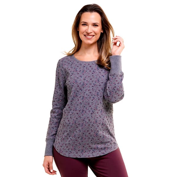 Womens Architect&#40;R&#41; Long Sleeve Floral Thermal Tee