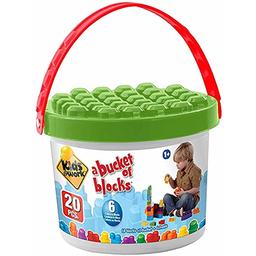 Kids @ Work 20pc. Block Bucket Set