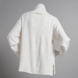 Petites Chloe &amp; Jasmine Fleck 2 Pocket Cowl Neck Sweater