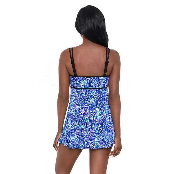 Womens Great Lengths Ocean Air Empire One Piece Swimdress