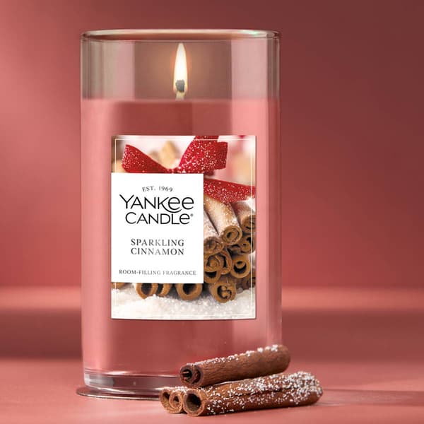 Yankee Candle&#40;R&#41; Sparkling Cinnamon 14.25oz. Pillar Candle