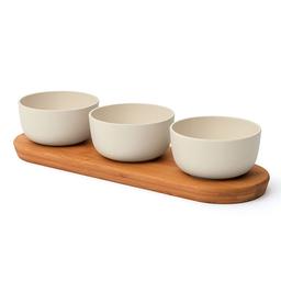 BergHOFF Leo 3pc. Bowl Set &amp; Tray