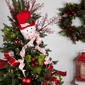 Northlight Plush Snowmen in Hats Christmas Ornaments - Set of 3 - image 4