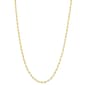 Gold Classics(tm) Gold over Sterling Silver Singapore Chain Necklace - image 1