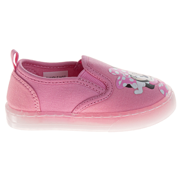Toddler Girls Disney™ Minnie Mouse Slip On Canvas Fashion Sneake