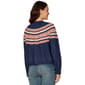 Womens Democracy Abstract Stripe Jacquard Cardigan - image 2