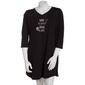 Plus Size Ren&#233; Rof&#233;&#174; Wine A Little Laugh A Latte Nightshirt - image 2