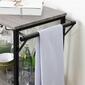 South Shore Munich Weathered Oak Bar Cart w/Wine Rack - image 4
