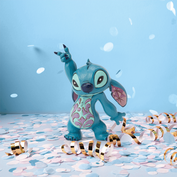 Jim Shore Disney Traditions Stitch Dancing Mini Figurine