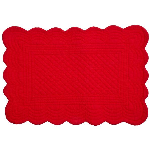 Red & Green Reversible Christmas Placemat
