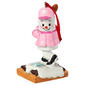 Marshmallow Girl Baseball Ornament - image 1