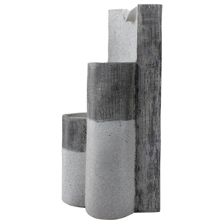 Northlight Seasonal 24in. Speckled Modern Style Rainfall Fountain