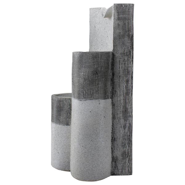 Northlight Seasonal 24in. Speckled Modern Style Rainfall Fountain