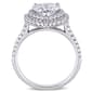 Gemstone Classics™ 10kt. White Gold 2 5/8ctw. Moissanite Ring - image 4
