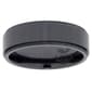 Mens Lynx Black Zirconium Polished Finish Ring - image 1