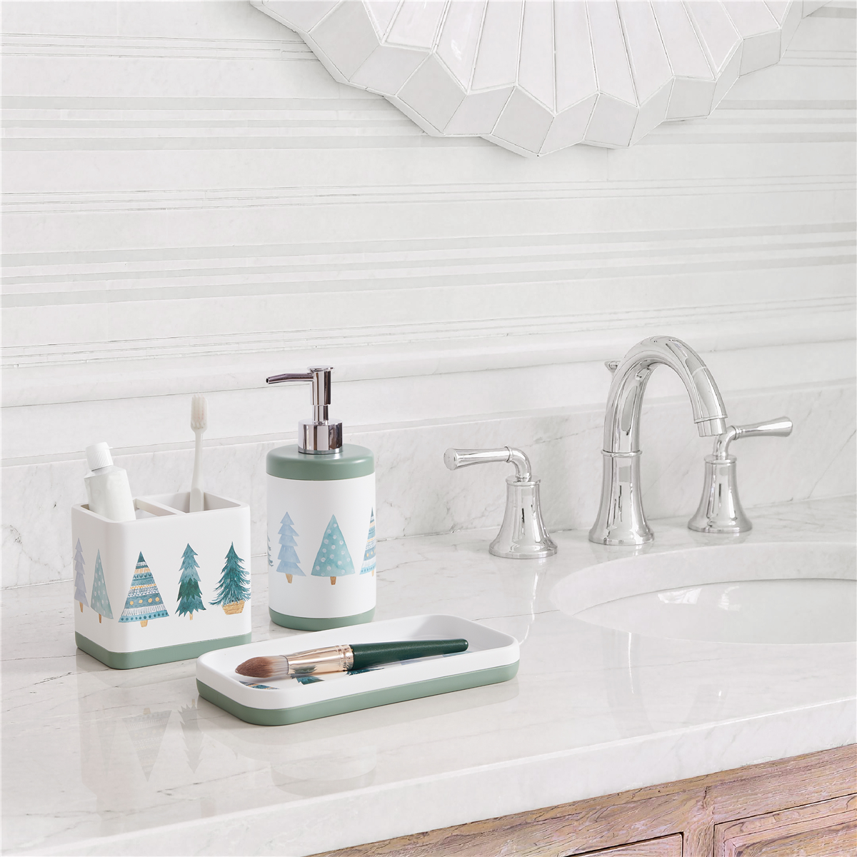 Avanti Whimsy Woods 3pc. Bath Accessory Set