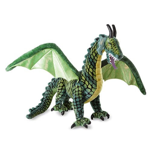 Melissa &amp; Doug(R) Plush Winged Dragon - image 