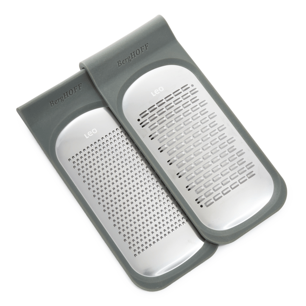 BergHOFF Leo Balance  9.5in. Double Coarse & Ribbon Grater