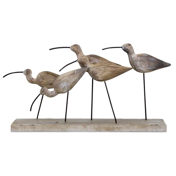 Melrose Wooden Sea Bird Sculpture - image 
