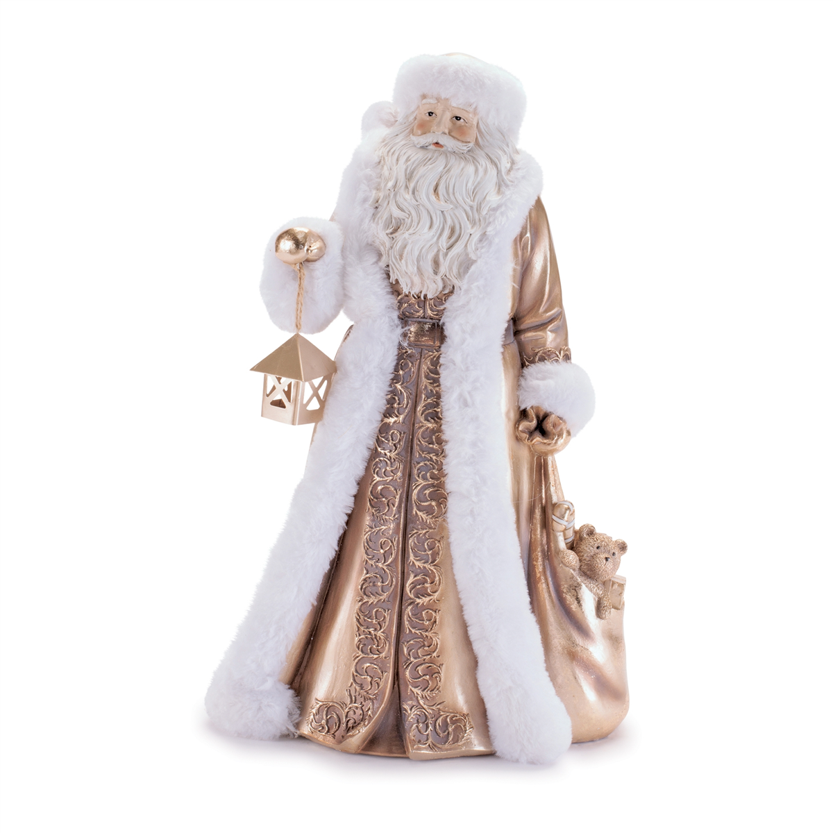 Melrose 15in. Ornate Santa with Lantern