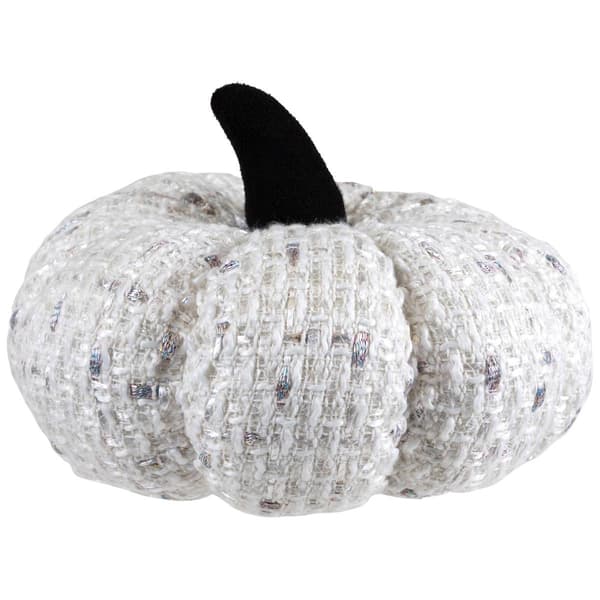Northlight Knitted Fall Harvest Pumpkin - image 