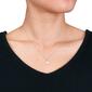 Gemstone Classics&#8482; Freshwater Pearl & White Sapphire Pendant - image 5