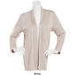 Plus Size Hasting & Smith Long Sleeve Pleated Open Front Cardigan - image 2