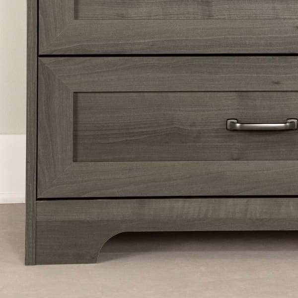 South Shore Prairie 2-Drawer Nightstand
