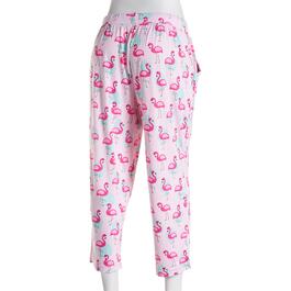 Womens Muk Luks&#174; Flamingo Pool Party Capri Pajama Pants