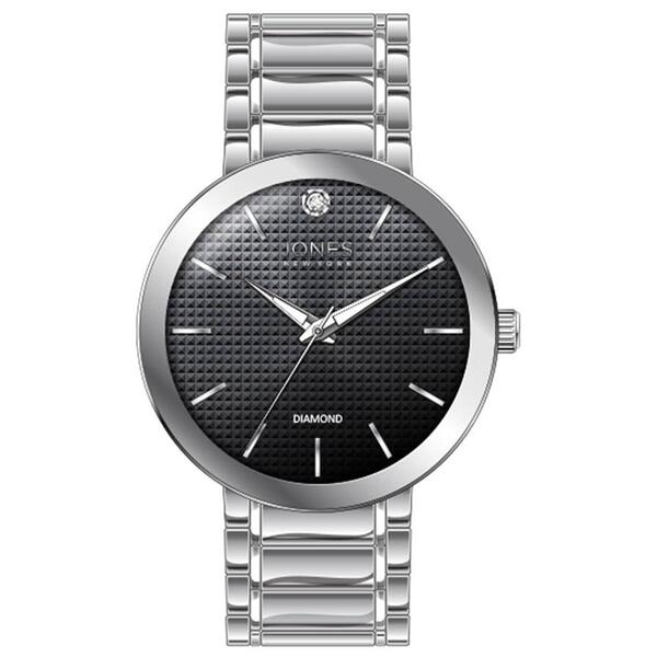 Mens Jones New York Silver-Tone Bracelet Watch - 3501S-42-G28 - image 